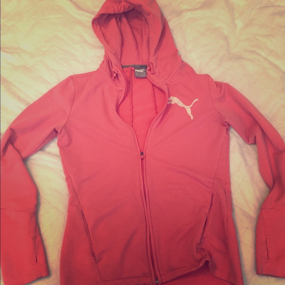 Light weight puma zip up